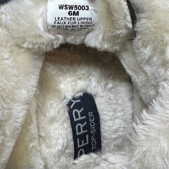 Sperry Elaina Women's Duck Bootie Suede Chocolate Size 6 M Casual Winter - Picture 2 of 6